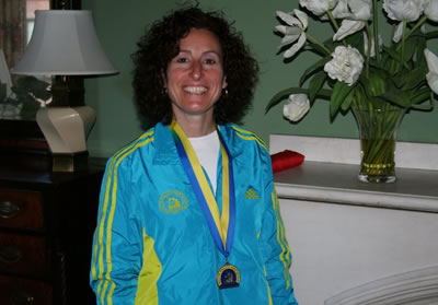 Boston finisher medal