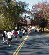 2005 Philly Marathon runners