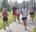 Group run at Delcastle - 2007