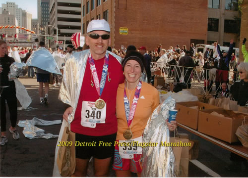 Detroit Marathon finishers
